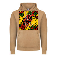 African Colors Pattern Vintage Hoodie | Teevron