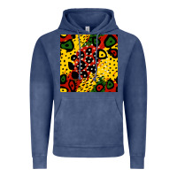 Vintage Denim african colors pattern Vintage Hoodie - BundleAndBundleShop