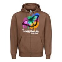 Chestnut transformada por dios Zipper Hoodie - JahusDesignShop