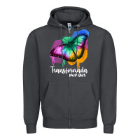 Transformada Por Dios Zipper Hoodie | Teevron