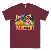 Burgundy Easter Day Camper Classic Tee - HowdyJamesFarm