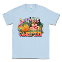 Dusty Blue Easter Day Camper Classic Tee - HowdyJamesFarm