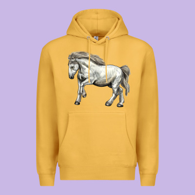 Percheron Horse Premium Hoodie Designed By Lillyallendesigns