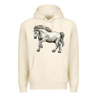 Tofu percheron horse Premium Hoodie - LillyAllenDesigns