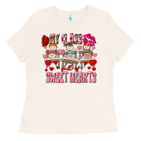 Bone Valentine's Day my class is full of sweet hearts Ladies Tee - FaDigitalArtStudio