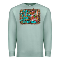 Seafoam just a girl who loves christmas Premium Sweatshirt - JahusDesignShop