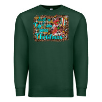 Sports Green just a girl who loves christmas Premium Sweatshirt - JahusDesignShop