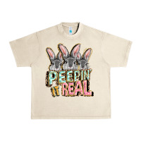Sandshell peepin' it real easter day Urban Heavy Tee - FaDigitalArtStudio