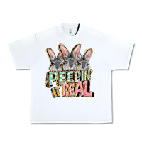 White peepin' it real easter day Urban Heavy Tee - FaDigitalArtStudio