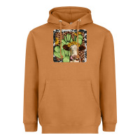 Meerkat cactus hereford coaster Heavyweight Hoodie - JahusDesignShop