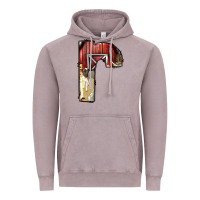 Vintage Zinc farm life alphabet lowercase letters r Vintage Hoodie - BundleAndBundleShop