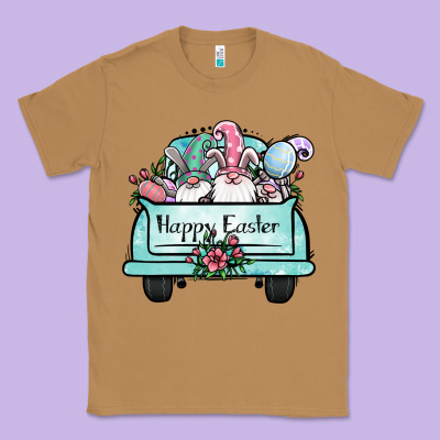 Easter Gnomes Truck Classic Tee Designed By Jasminsmagicworld