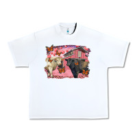 White Valentine's day barn and black angus with charolais Urban Heavy Tee - RanaPortraitStore