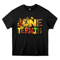 Black juneteen black girl Heavy Core Tee - CowGirlArtShop