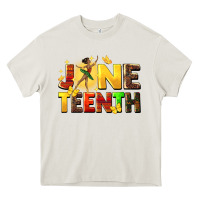 Cream juneteen black girl Heavy Core Tee - CowGirlArtShop