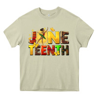Juneteen Black Girl Heavy Core Tee | Teevron