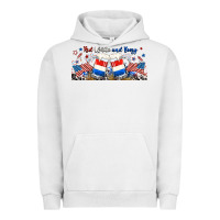 Pigment Lunar Rock red white and boozy libbey glass Urban Hoodie - RanaPortraitStore