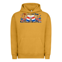 Pigment Peanut Butter red white and boozy libbey glass Urban Hoodie - RanaPortraitStore
