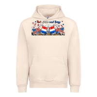 Sandshell red white and boozy libbey glass Urban Hoodie - RanaPortraitStore