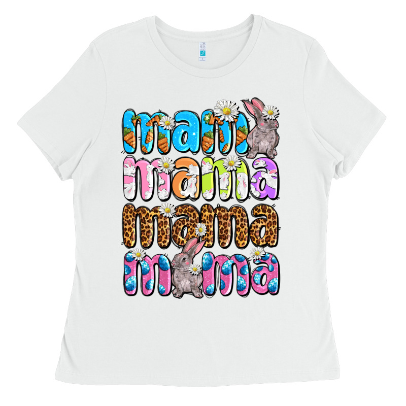 Easter Mama Mama Mama Ladies Tee by OliviaCreatesArt | Teevron