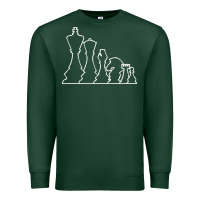 Sports Green chess t  shirt chess Premium Sweatshirt - maiPhamDesign