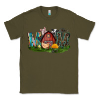 Army Green Barn Mom Mother's Day Classic Tee - CowGirlArtShop