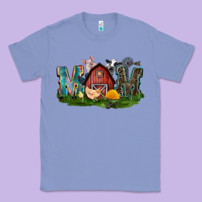 Barn Mom Mother's Day Classic Tee Designed By Cowgirlartshop