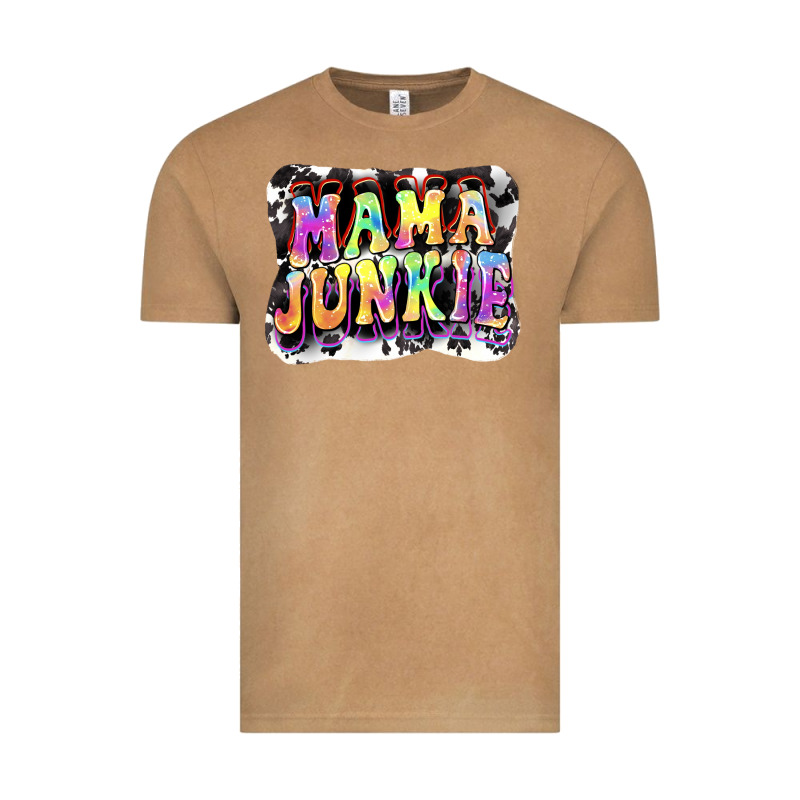 Mama Junkie Mother's Day Vintage Tee by FaDigitalArtStudio | Teevron