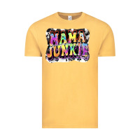 Vintage Mustard Mama junkie Mother's Day Vintage Tee - FaDigitalArtStudio