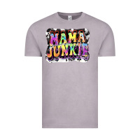 Vintage Zinc Mama junkie Mother's Day Vintage Tee - FaDigitalArtStudio