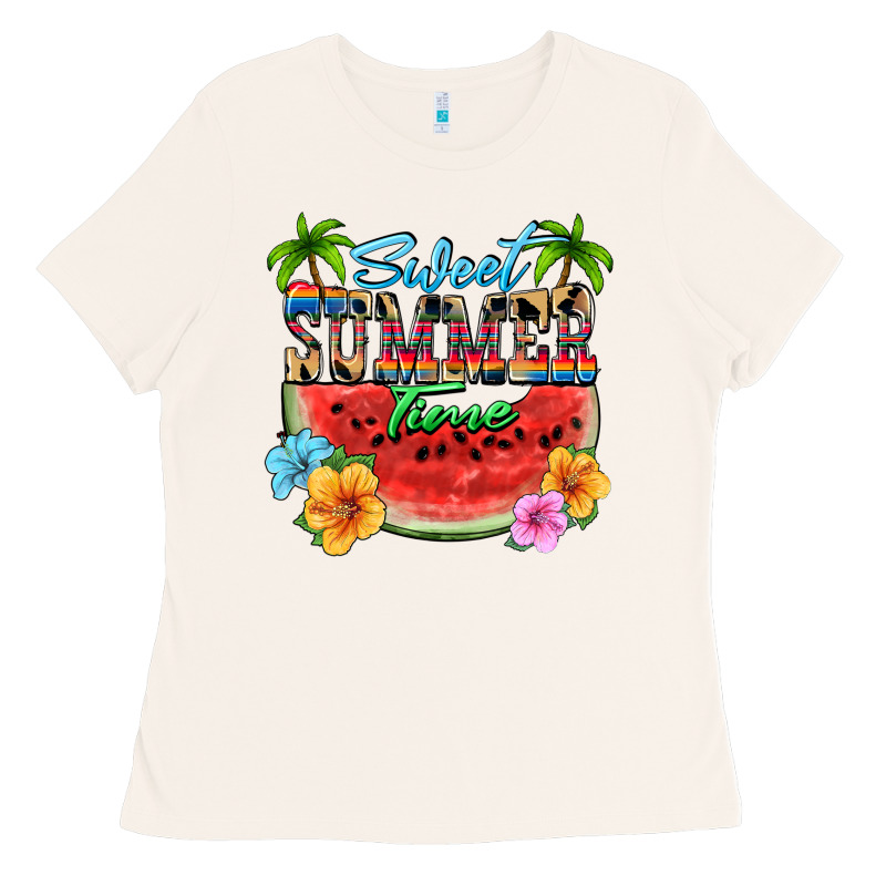 Sweet Summer Time Ladies Tee by FaDigitalArtStudio | Teevron