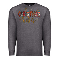 Charcoal Heather christmas vibes Premium Sweatshirt - JahusDesignShop