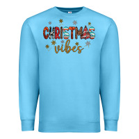 Ocean Blue christmas vibes Premium Sweatshirt - JahusDesignShop