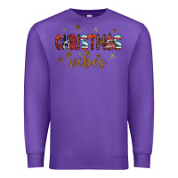Purple christmas vibes Premium Sweatshirt - JahusDesignShop