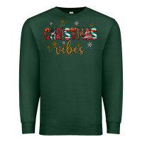 Sports Green christmas vibes Premium Sweatshirt - JahusDesignShop