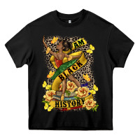 Black i am black history Heavy Core Tee - CowGirlArtShop