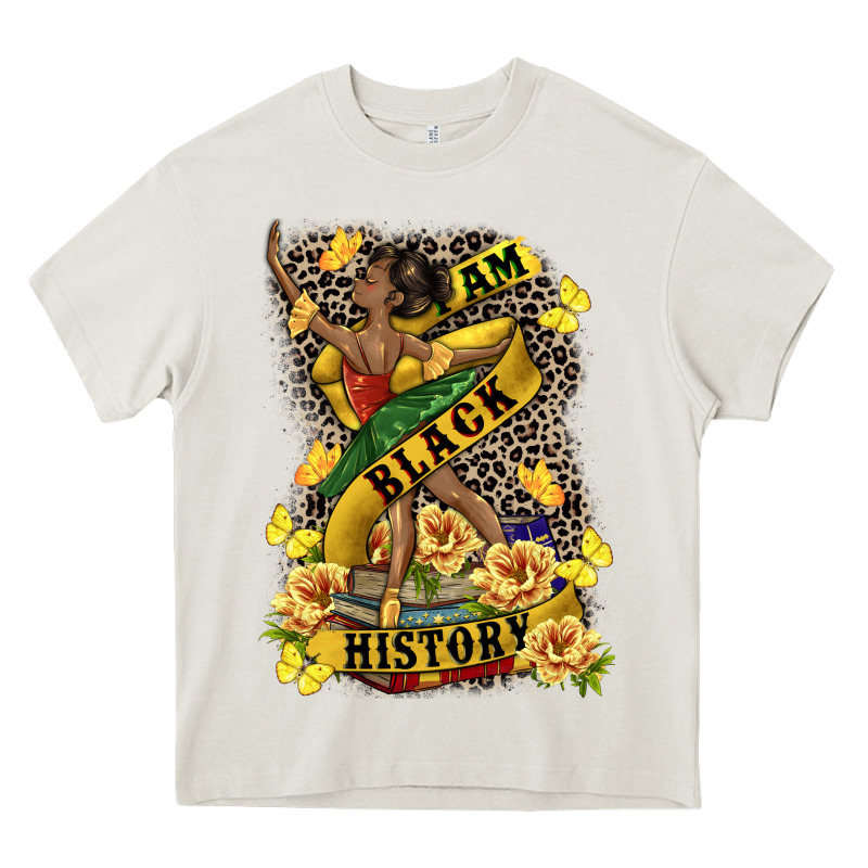 I Am Black History Heavy Core Tee by CowGirlArtShop | Teevron