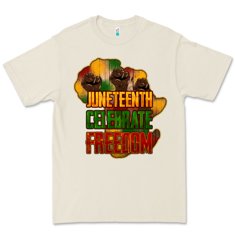 Juneteenth Celebrate Freedom Premium Tee by HowdyJamesFarm | Teevron