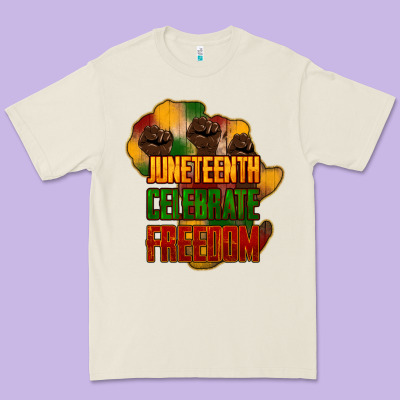 Juneteenth Celebrate Freedom Premium Tee Designed By Howdyjamesfarm