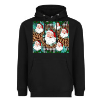 Black santa Heavyweight Hoodie - JahusDesignShop
