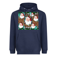Navy santa Heavyweight Hoodie - JahusDesignShop