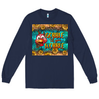 Navy gooble til you wobble tumbler Long Sleeve Tee - BundleAndBundleShop