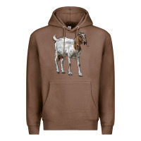 Chestnut Boer Goat Premium Hoodie - LillyAllenDesigns