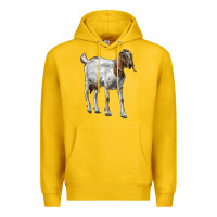 Lemon Boer Goat Premium Hoodie - LillyAllenDesigns