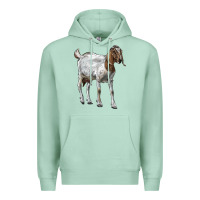 Seafoam Boer Goat Premium Hoodie - LillyAllenDesigns