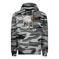 Slate Camo Boer Goat Premium Hoodie - LillyAllenDesigns