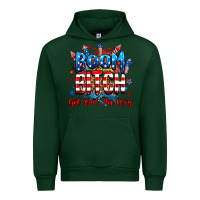 Forest Green boom bitch get out the way Urban Hoodie - RanaPortraitStore