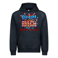 Navy boom bitch get out the way Urban Hoodie - RanaPortraitStore