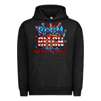 Pigment Black boom bitch get out the way Urban Hoodie - RanaPortraitStore