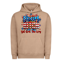 Pigment Burro boom bitch get out the way Urban Hoodie - RanaPortraitStore